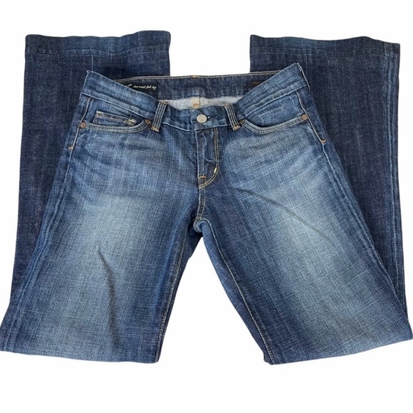 Citizens of Humanity Faye #184 Stretch Low Waist Full Leg Jeans - Picture 2 of 10